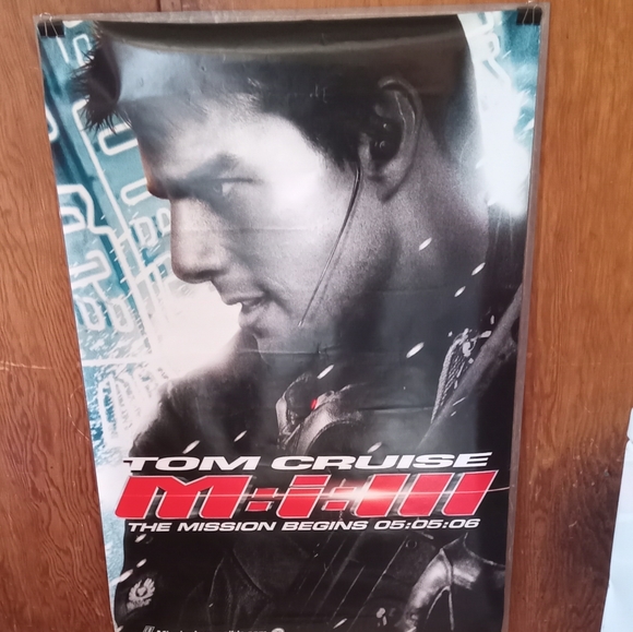 Mission Impossible III 2006 Double Sided Original Movie Poster 27" x 40" - Picture 2 of 7